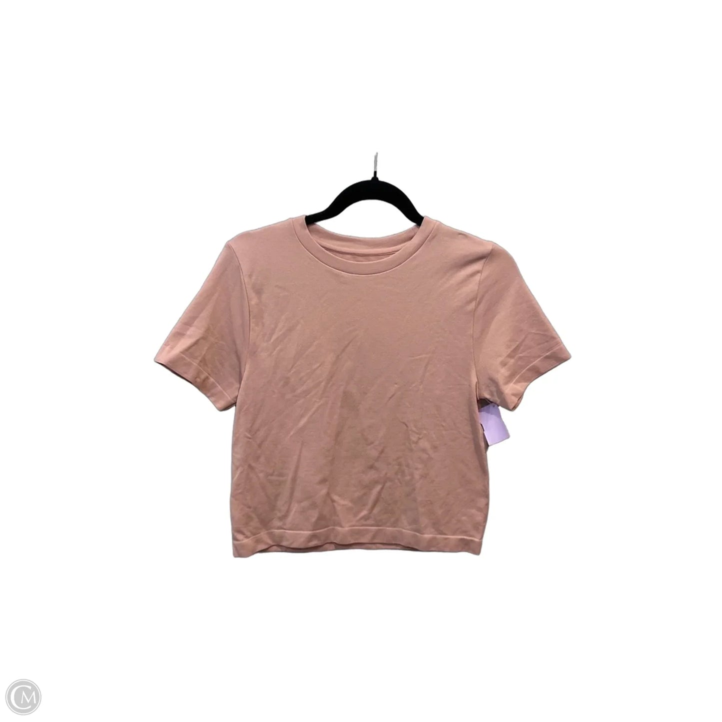 Top Short Sleeve By A New Day In Pink, Size: L