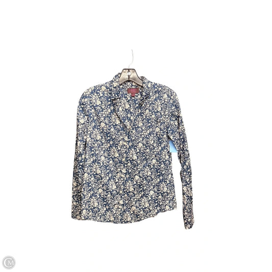 Top Long Sleeve By J. Crew In Floral Print, Size: 4