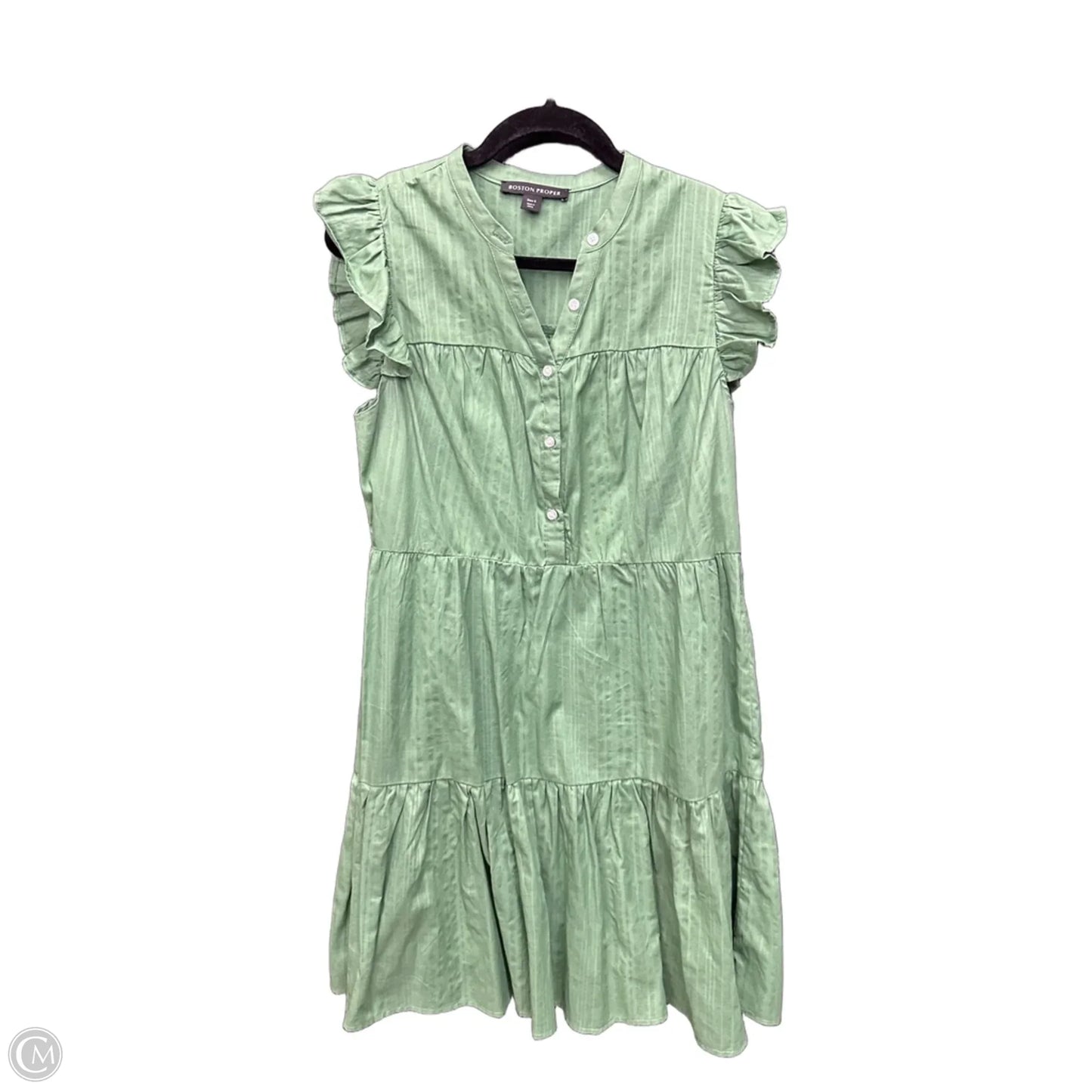 Dress Casual Short By Boston Proper In Green, Size: S