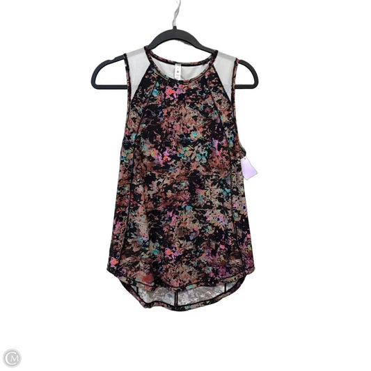 Athletic Tank Top By Lululemon In Multi-colored, Size: 8