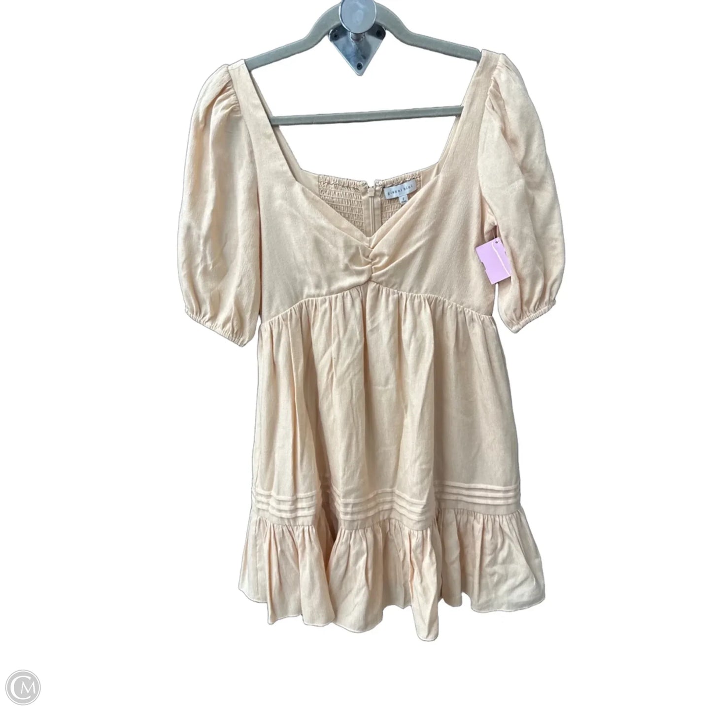 Dress Casual Short By Gianni Bini In Tan, Size: 2