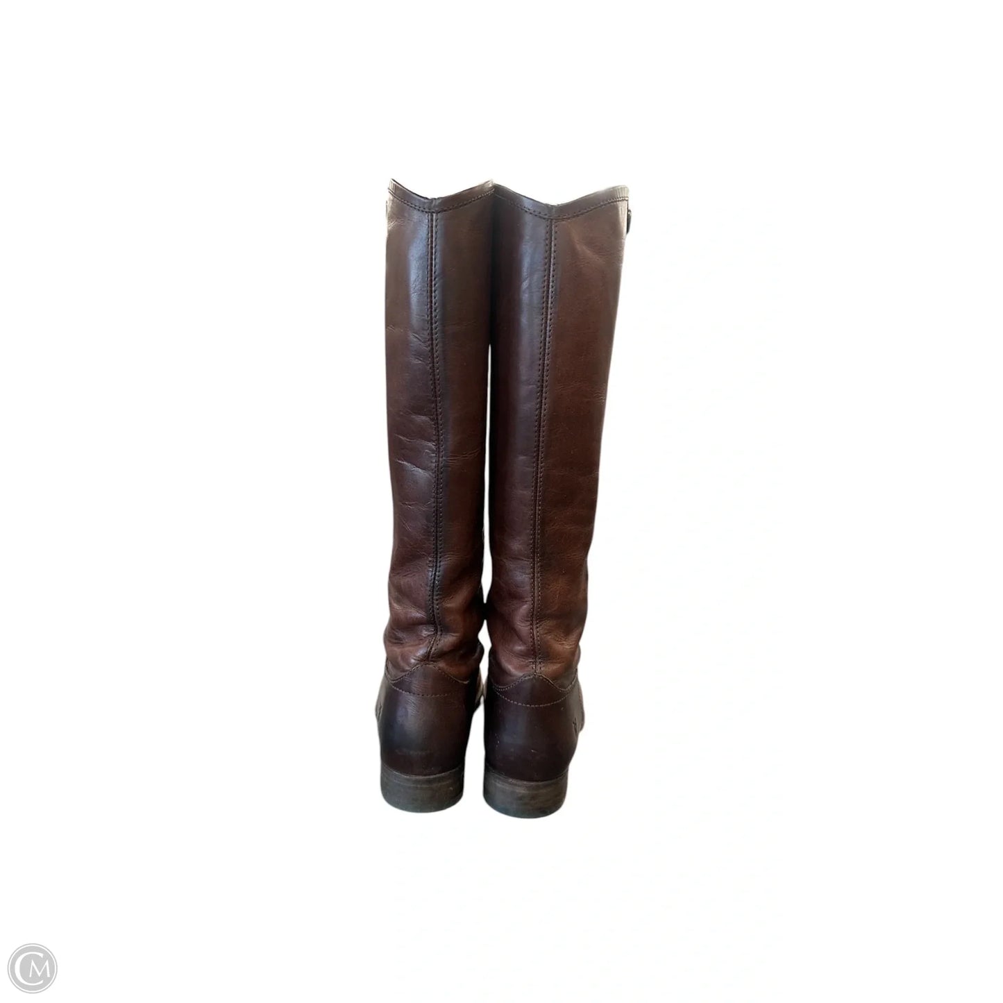Boots Designer By Frye In Brown, Size: 7.5