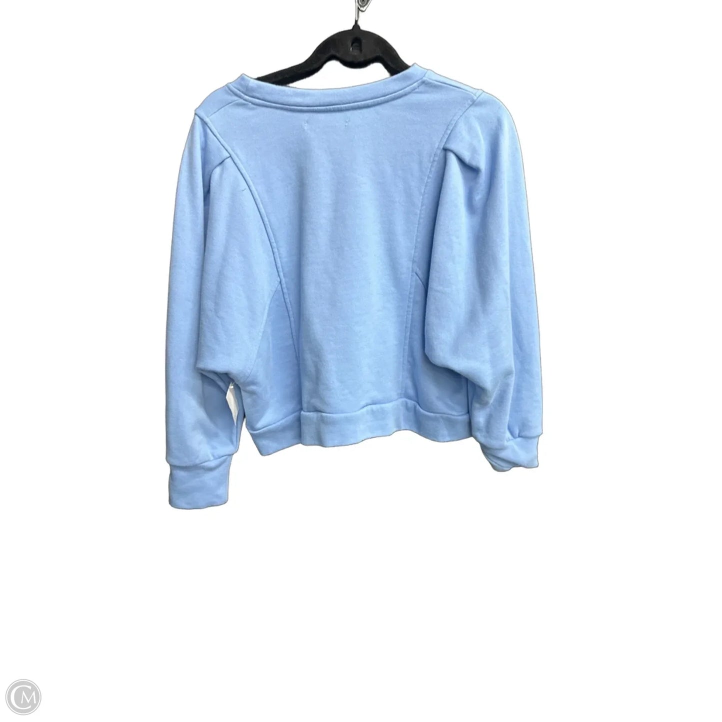 Sweatshirt Crewneck By Clothes Mentor In Blue, Size: M