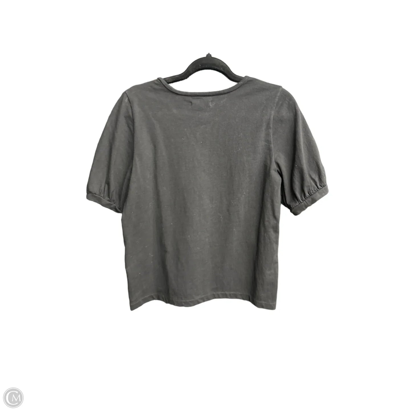 Top Short Sleeve By Madewell In Black, Size: M