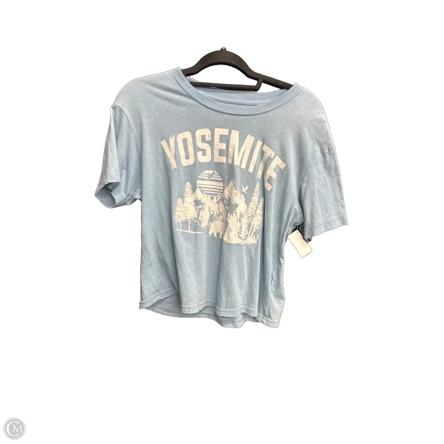 Top Short Sleeve By Clothes Mentor In Blue, Size: S