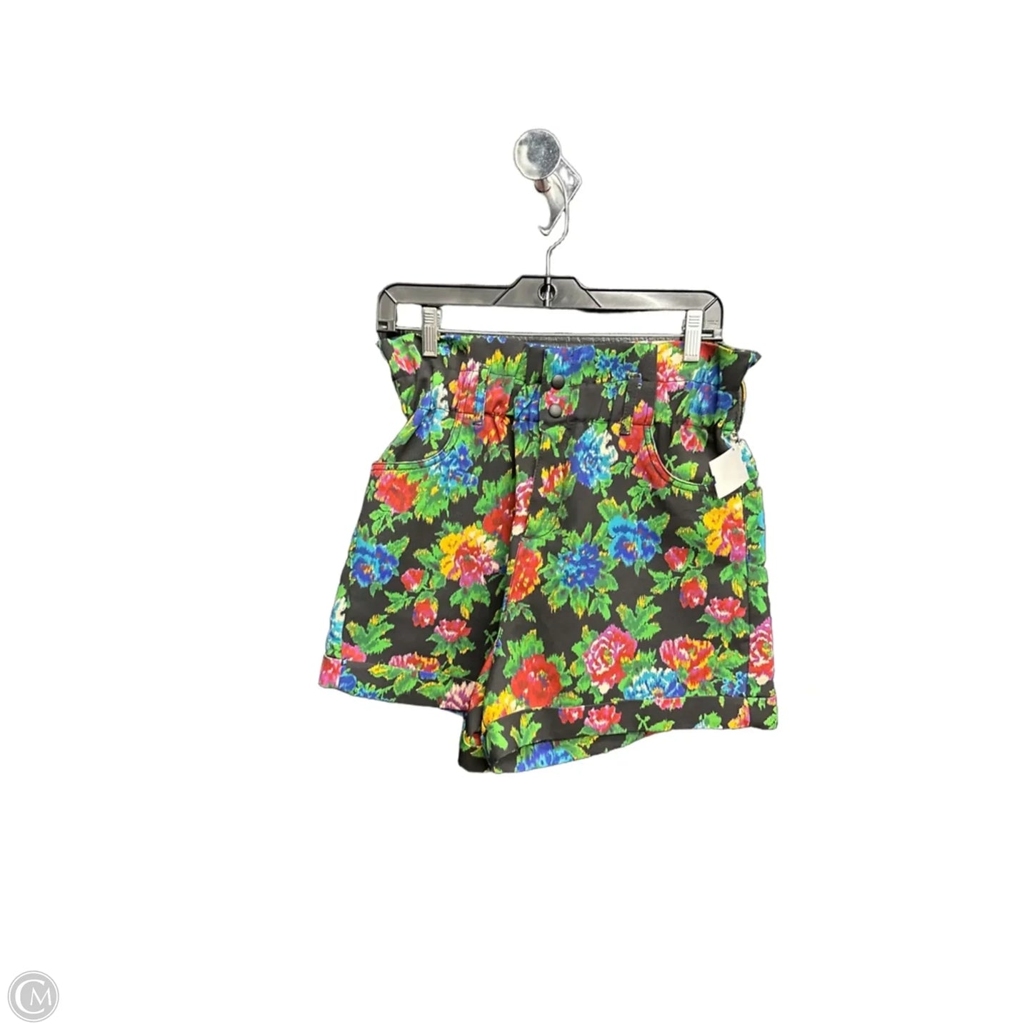 Shorts By Zara In Floral Print, Size: S