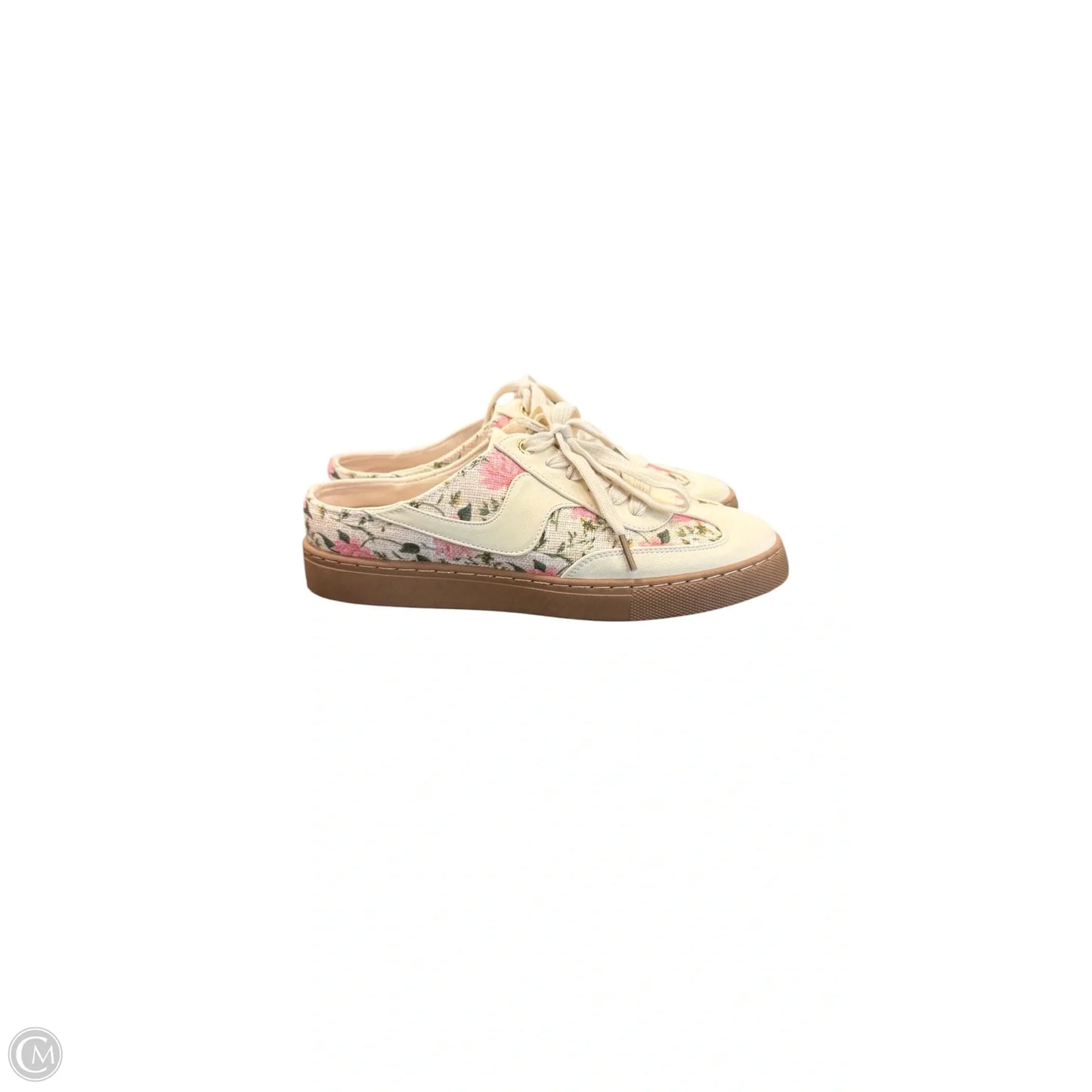 Shoes Sneakers By Maurices In Floral Print, Size: 8.5