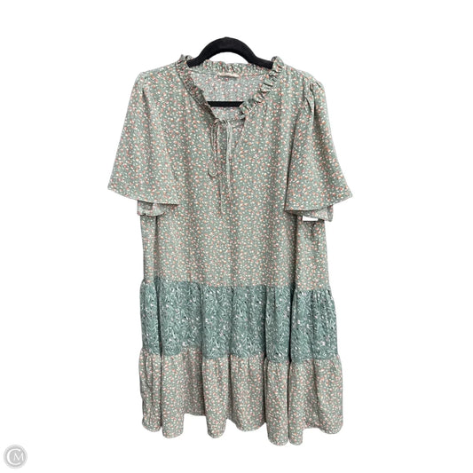 Dress Casual Midi By Easel In Green, Size: L