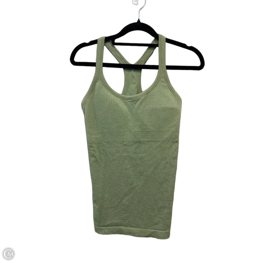Athletic Tank Top By Lululemon In Green, Size: 6