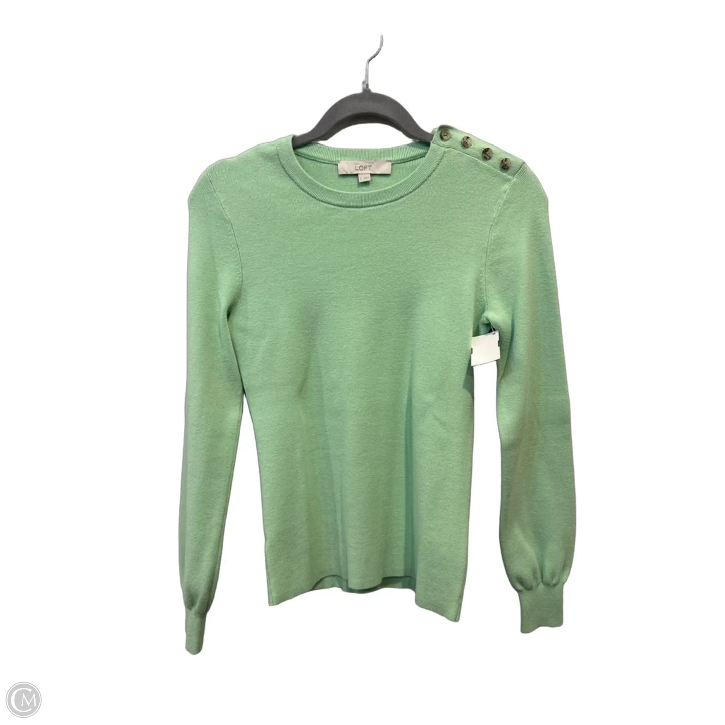 Sweater By Loft In Green, Size: S
