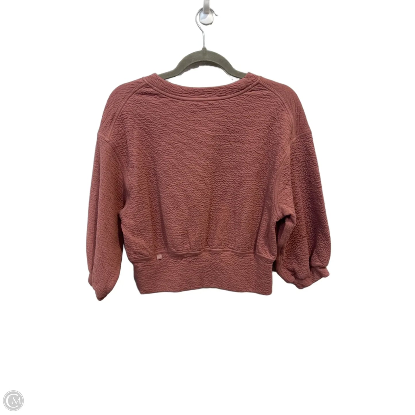 Athletic Sweatshirt Crewneck By Lululemon In Pink, Size: 4