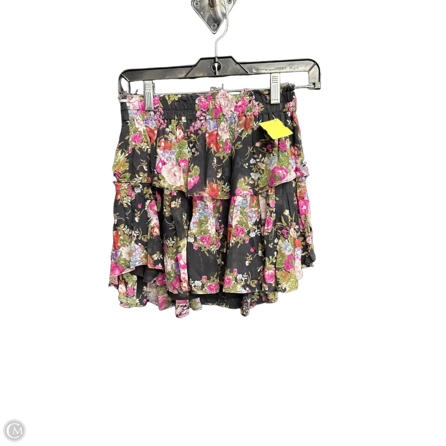 Skirt Mini & Short By Loveshackfancy In Floral Print, Size: Xs