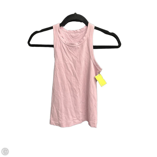 Athletic Tank Top By Lululemon In Pink, Size: S