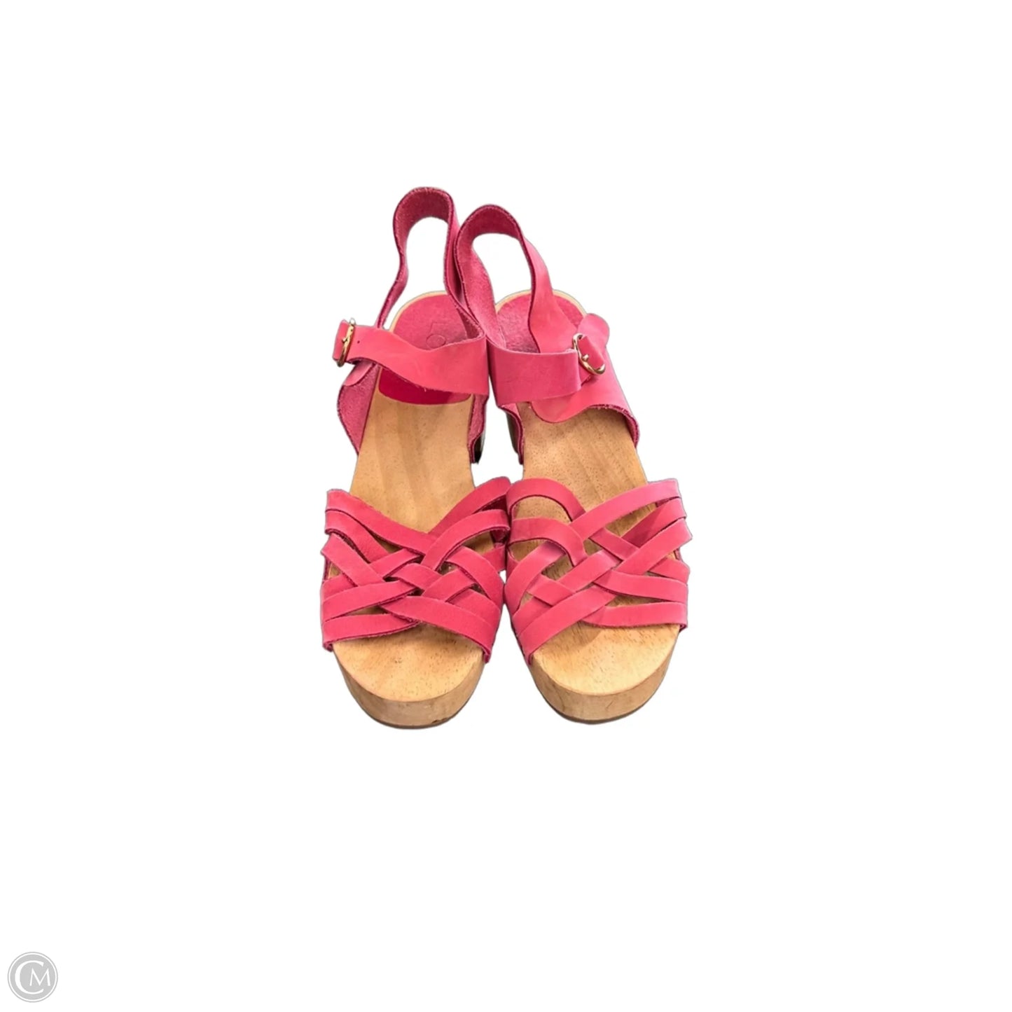 Shoes Heels Block By Loft In Pink, Size: 7