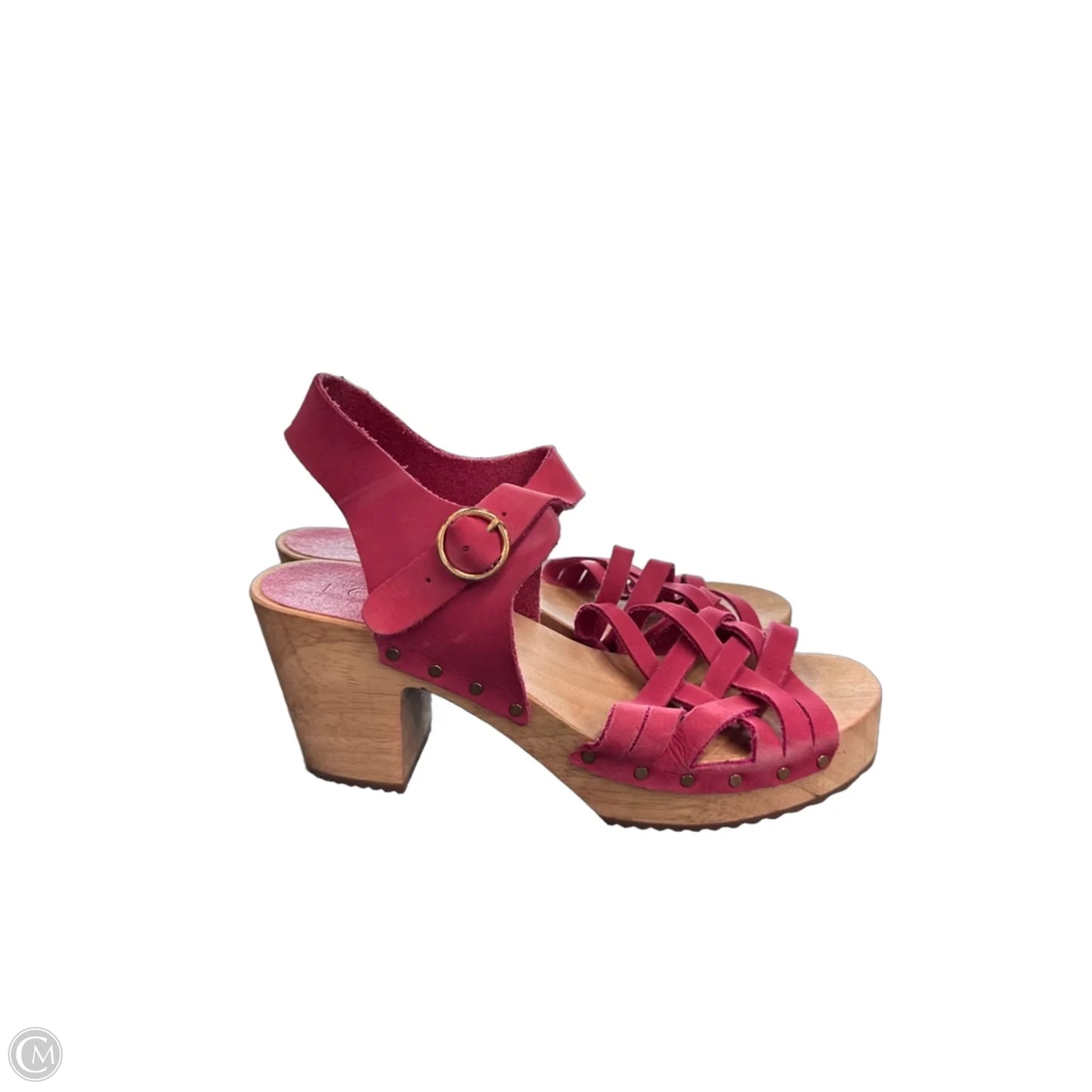 Shoes Heels Block By Loft In Pink, Size: 7