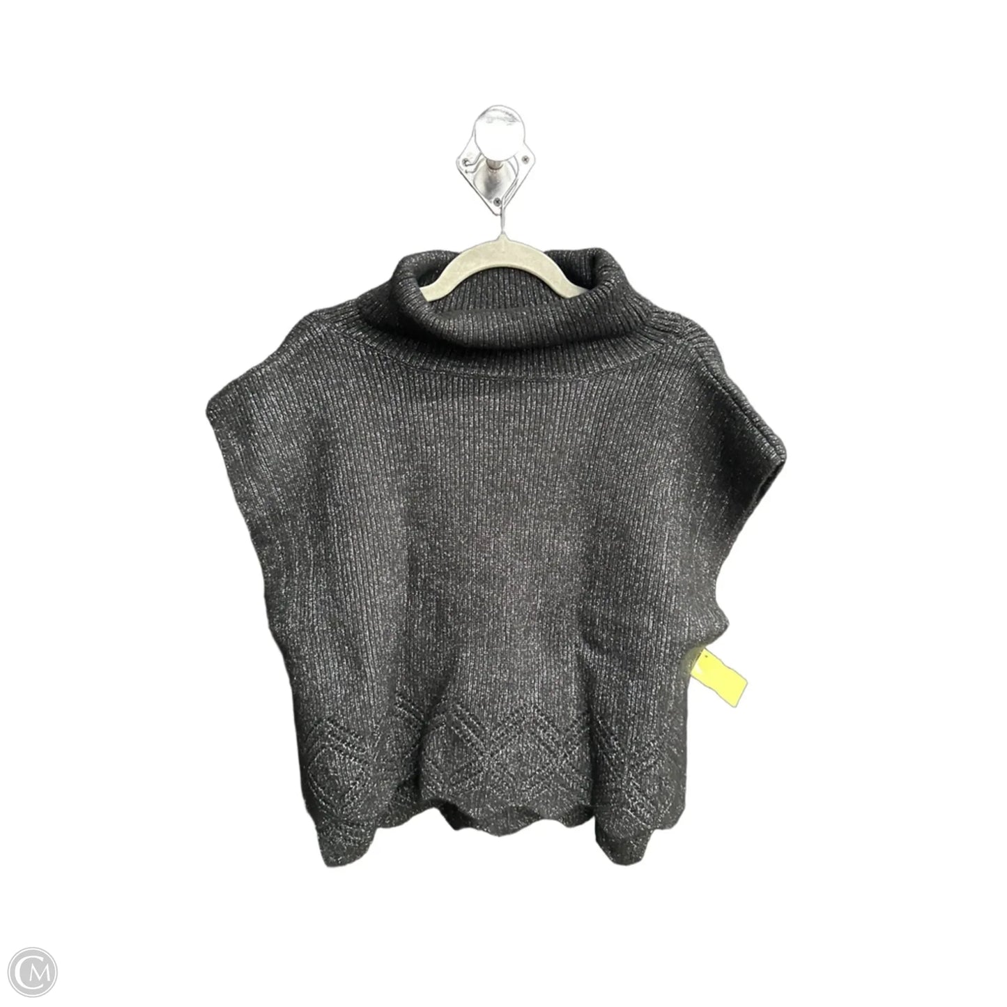 Vest Sweater By Clothes Mentor In Black, Size: Osfm