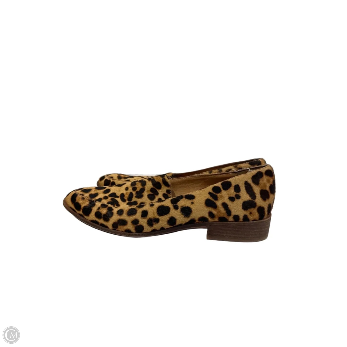 Shoes Flats By Madewell In Animal Print, Size: 10
