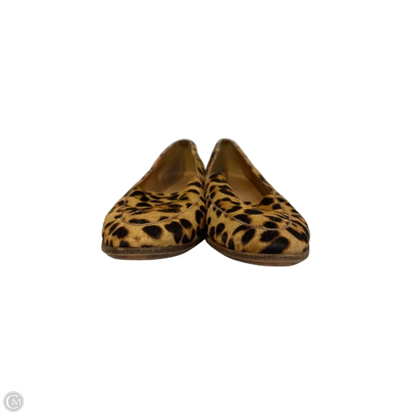 Shoes Flats By Madewell In Animal Print, Size: 10