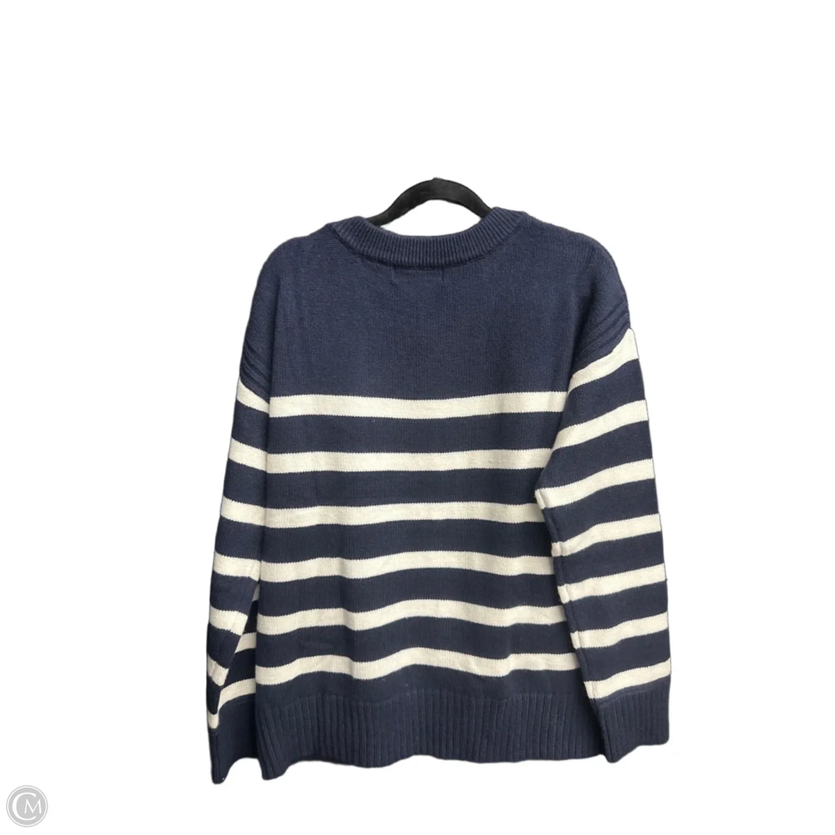Sweater By Philosophy In Striped Pattern, Size: M