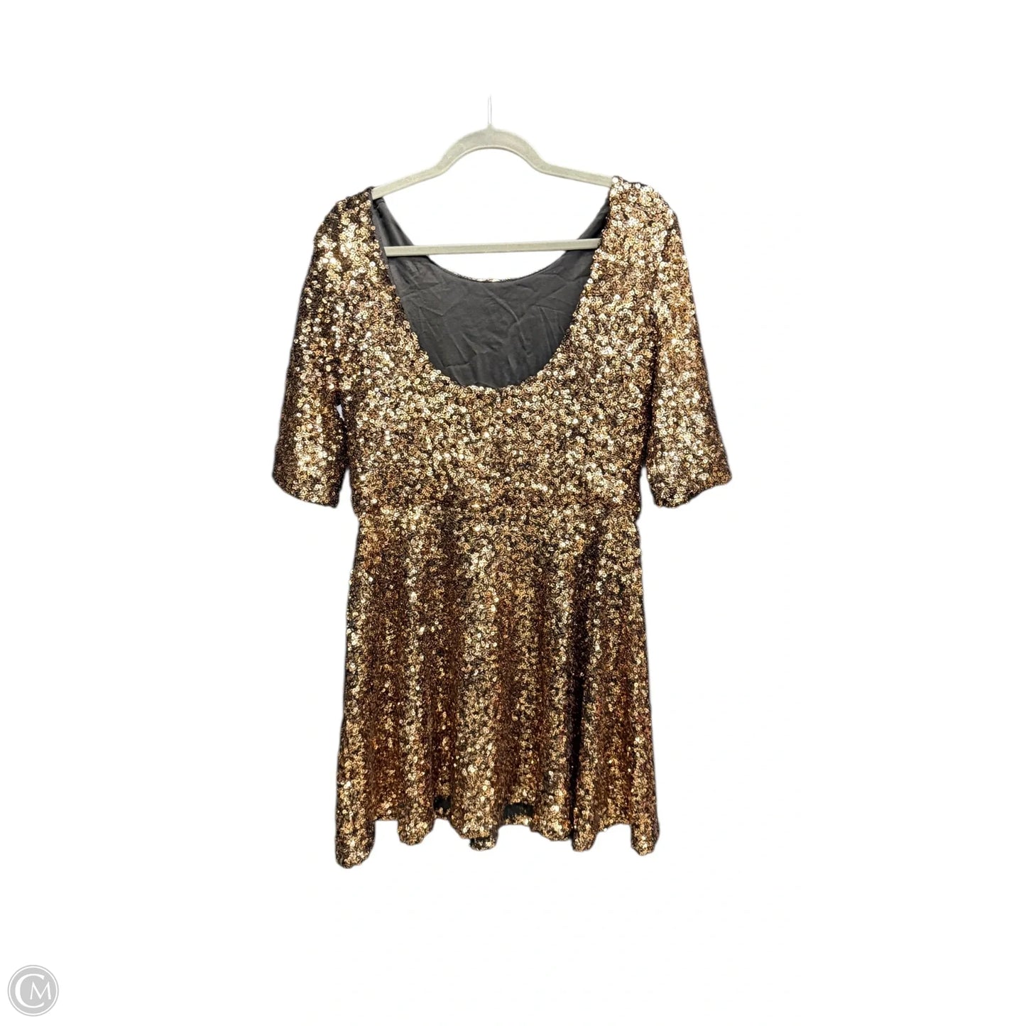 Dress Casual Short By French Connection In Gold, Size: 12