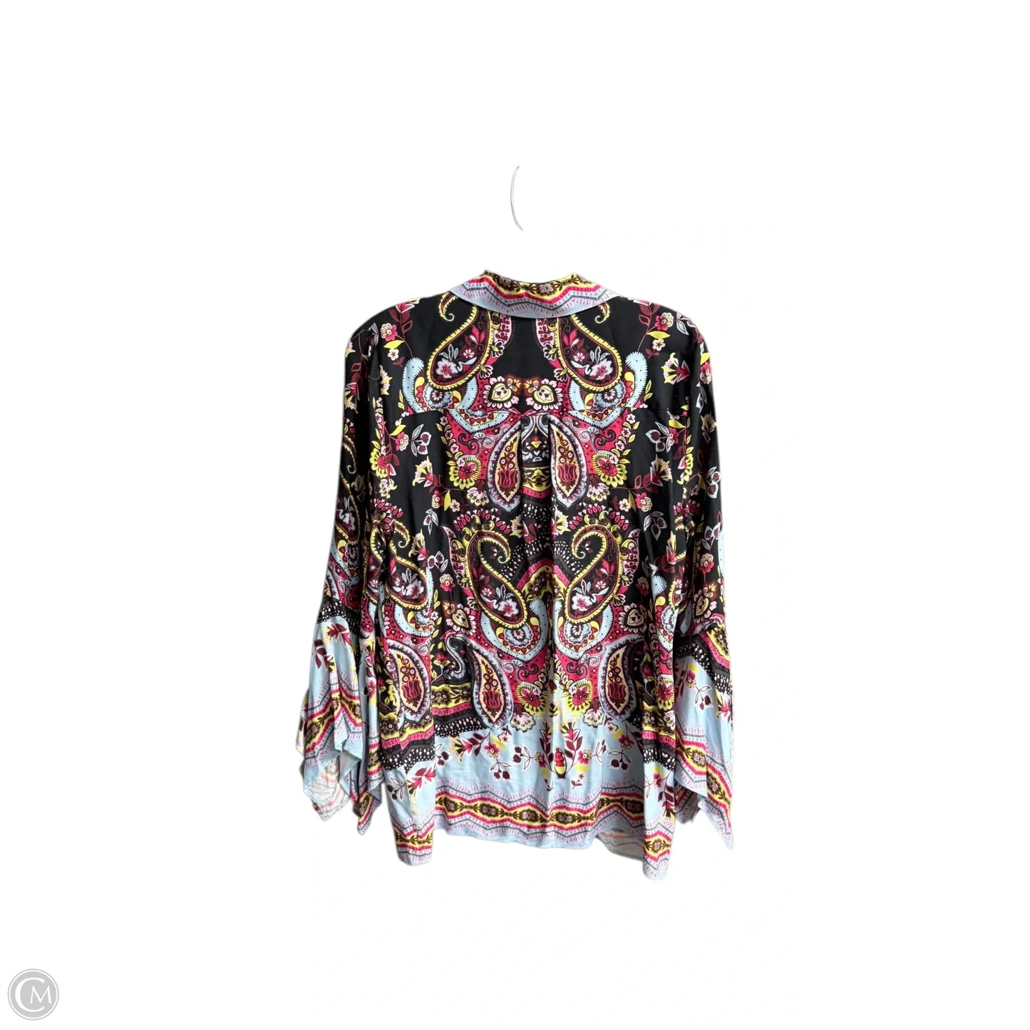 Top Long Sleeve By Boston Proper In Multi-colored, Size: S