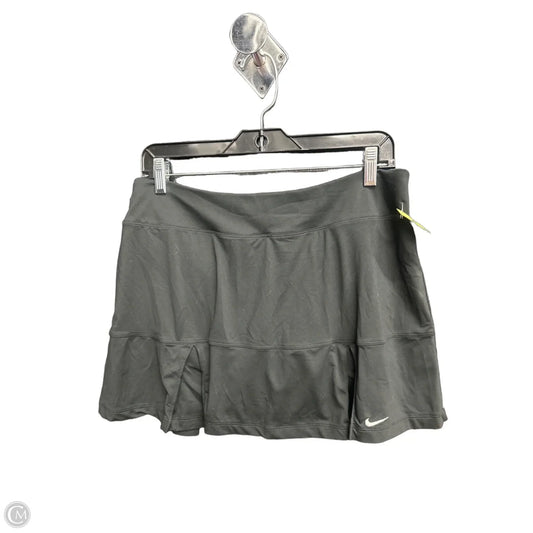 Athletic Skort By Nike Apparel In Black, Size: L