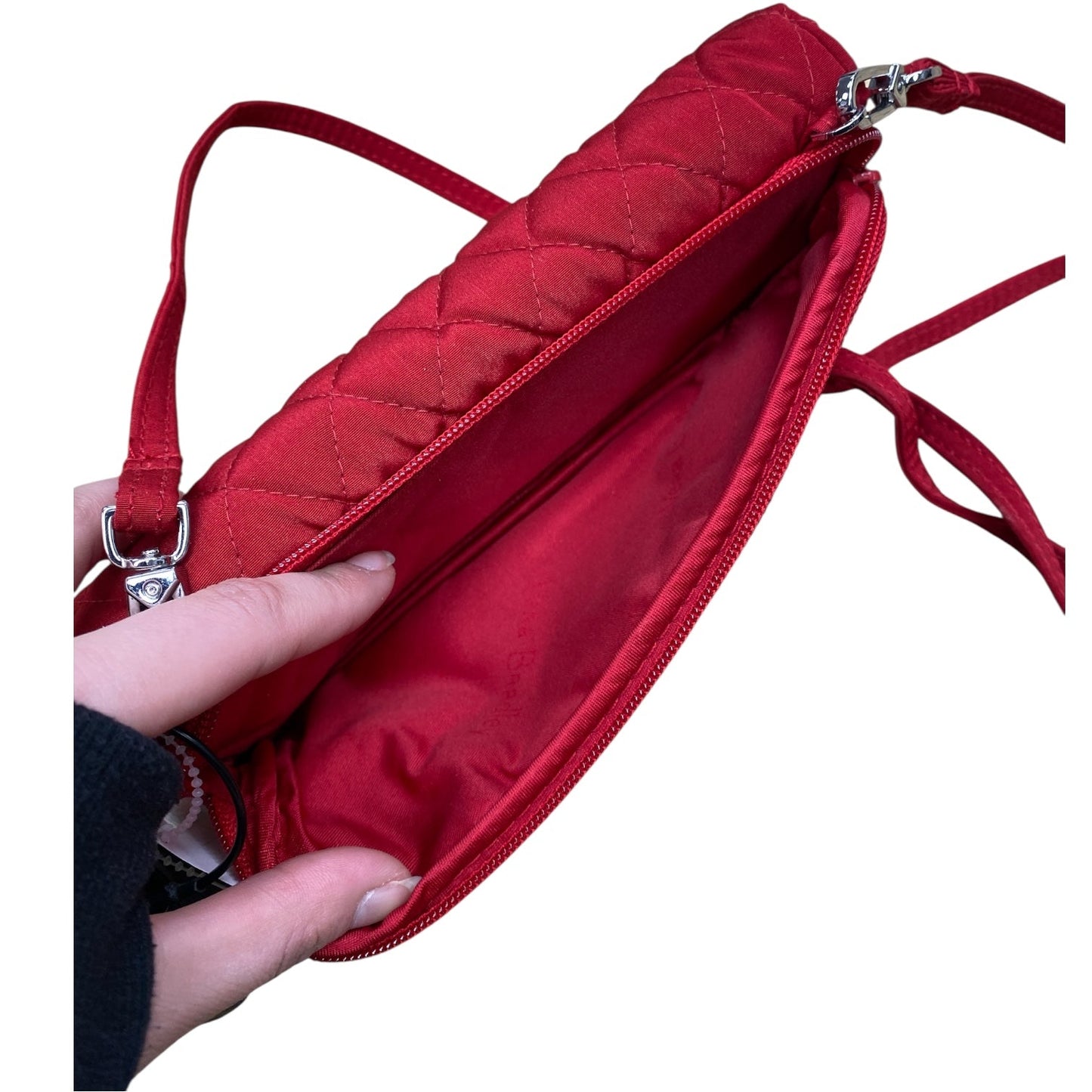 Handbag By Vera Bradley In Red, Size:Small