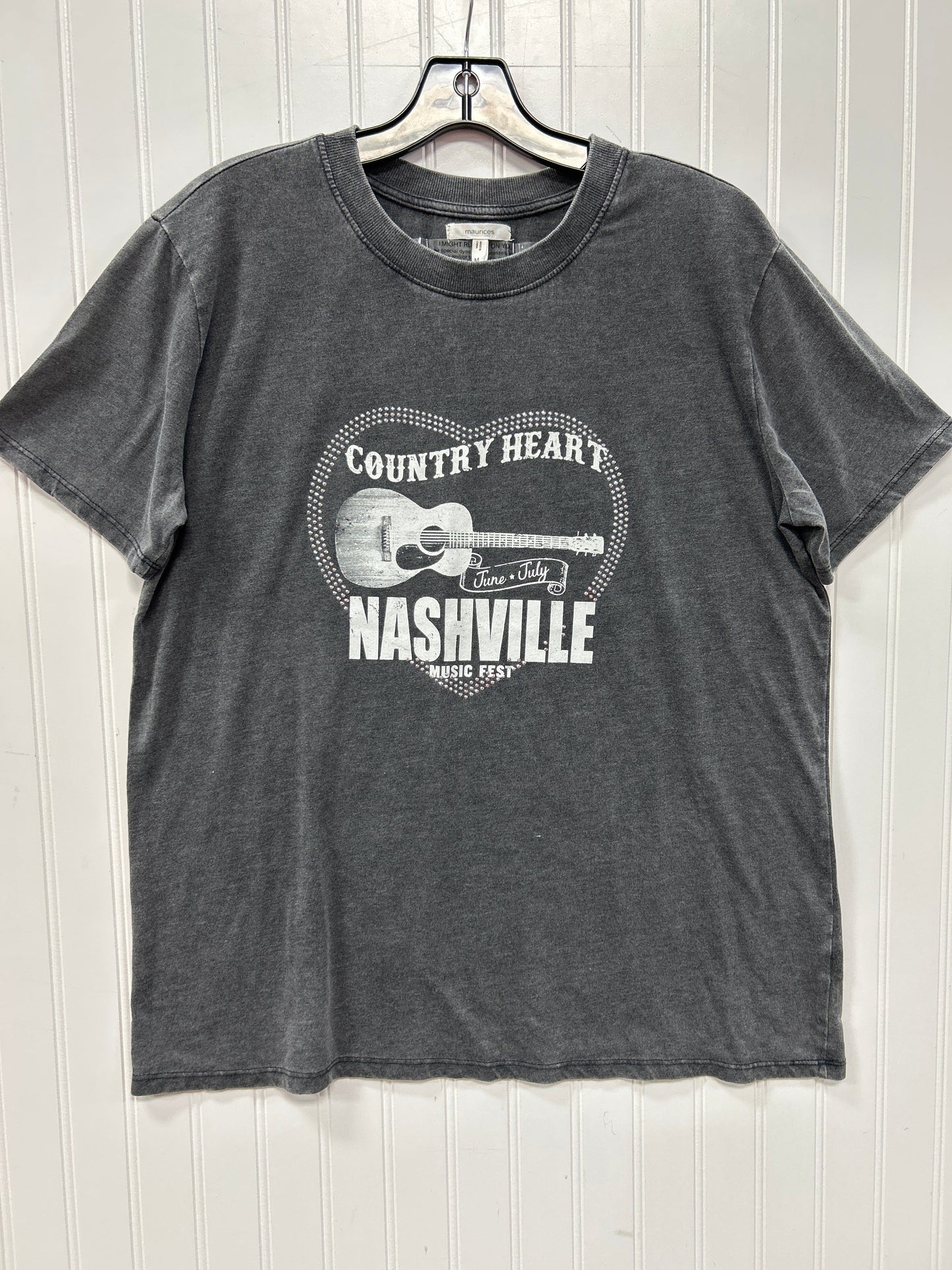Top Ss By Maurices In Grey, Size:M