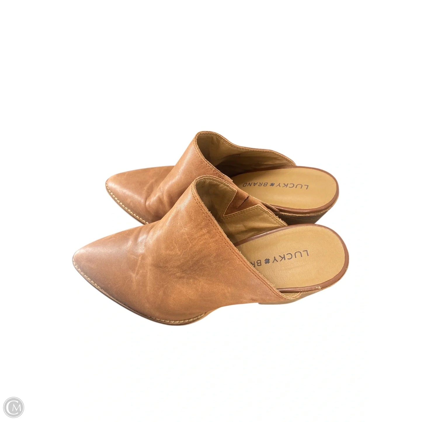 Shoes Heels Block By Lucky Brand In Brown, Size: 7.5