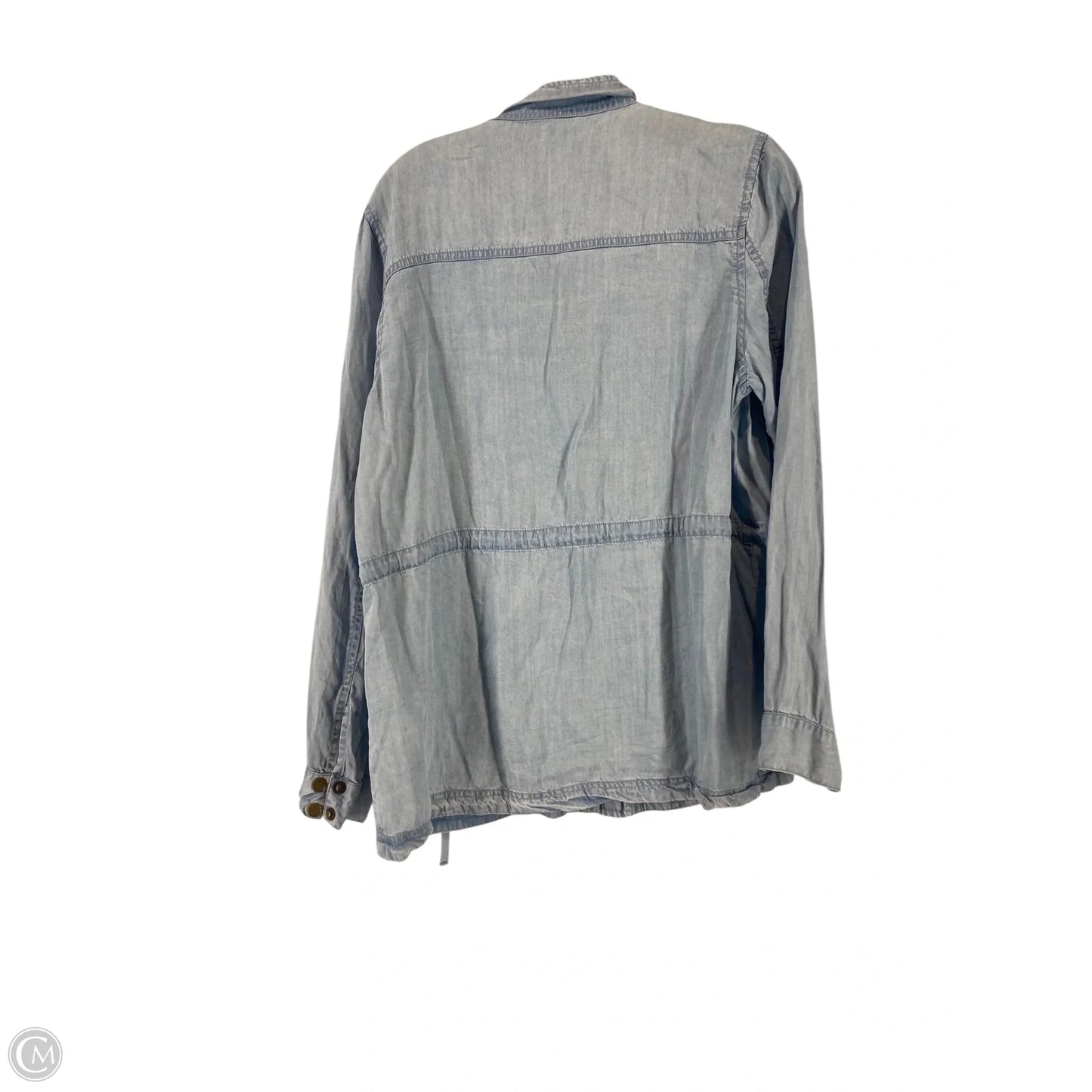 Top Long Sleeve By Mudpie In Blue, Size: M