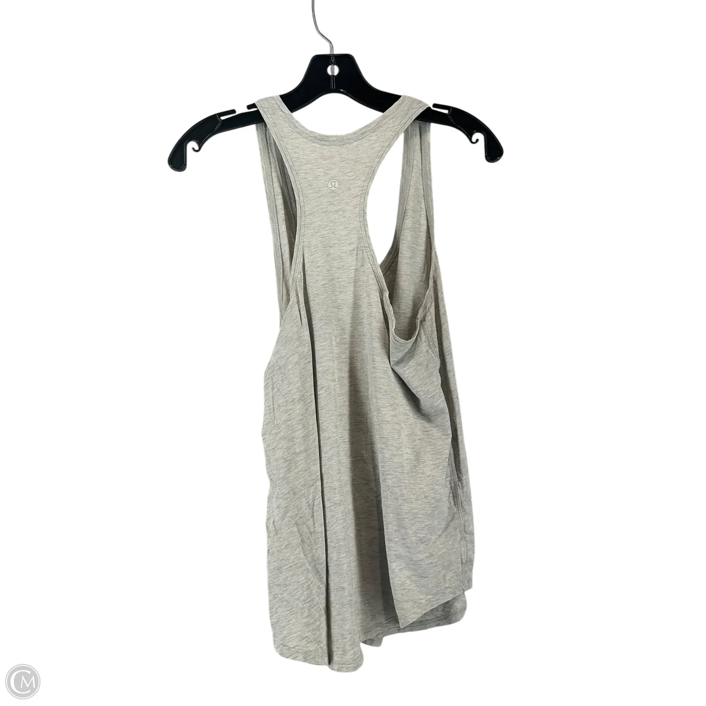 Athletic Tank Top By Lululemon In Grey, Size: L