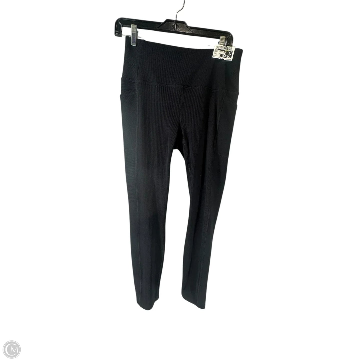Athletic Leggings By Rbx In Black, Size: L