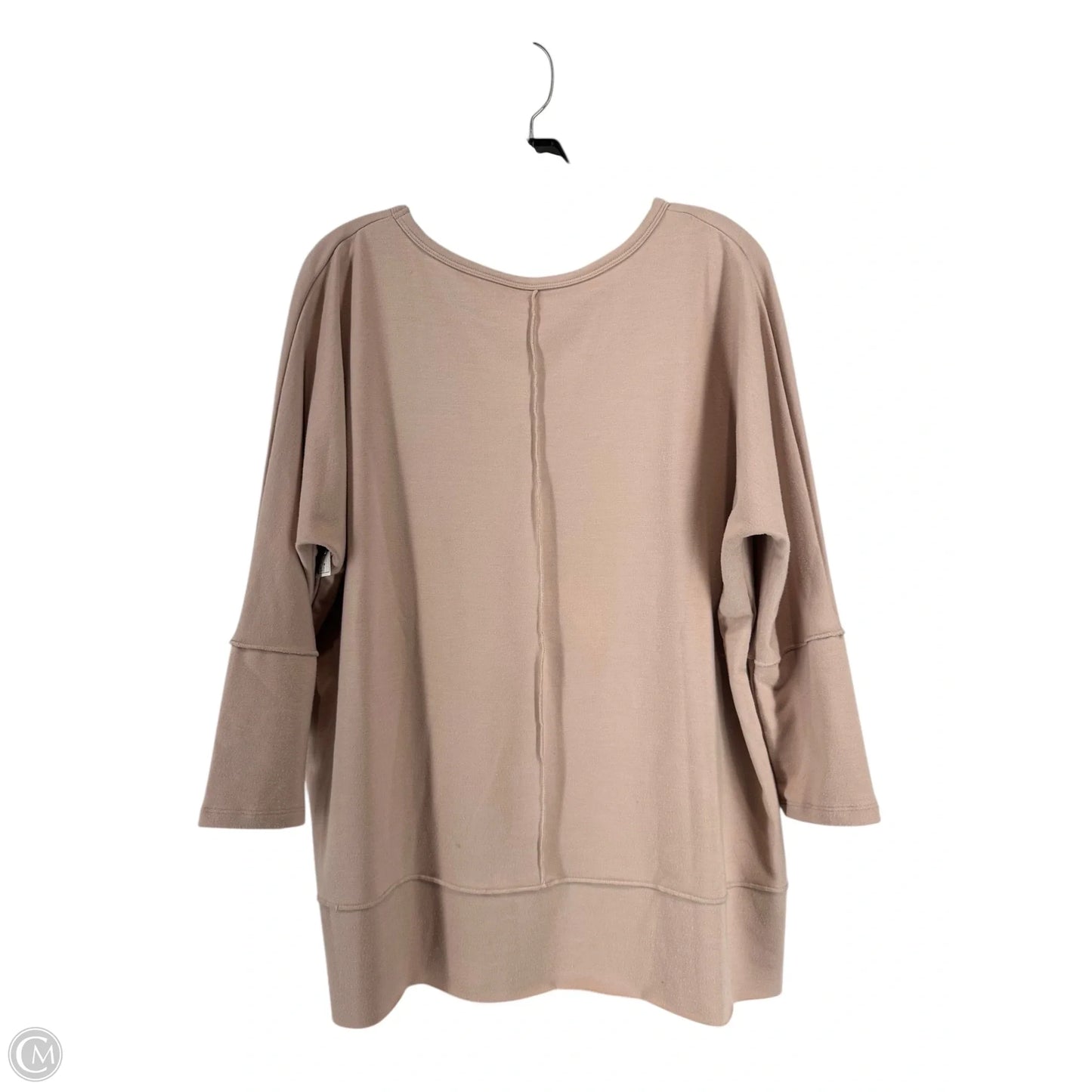 Sweatshirt Crewneck By Spanx In Tan, Size: M