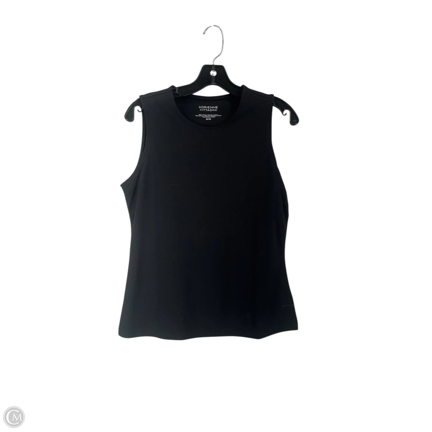 Tank Top By Adrienne Vittadini In Black, Size: M
