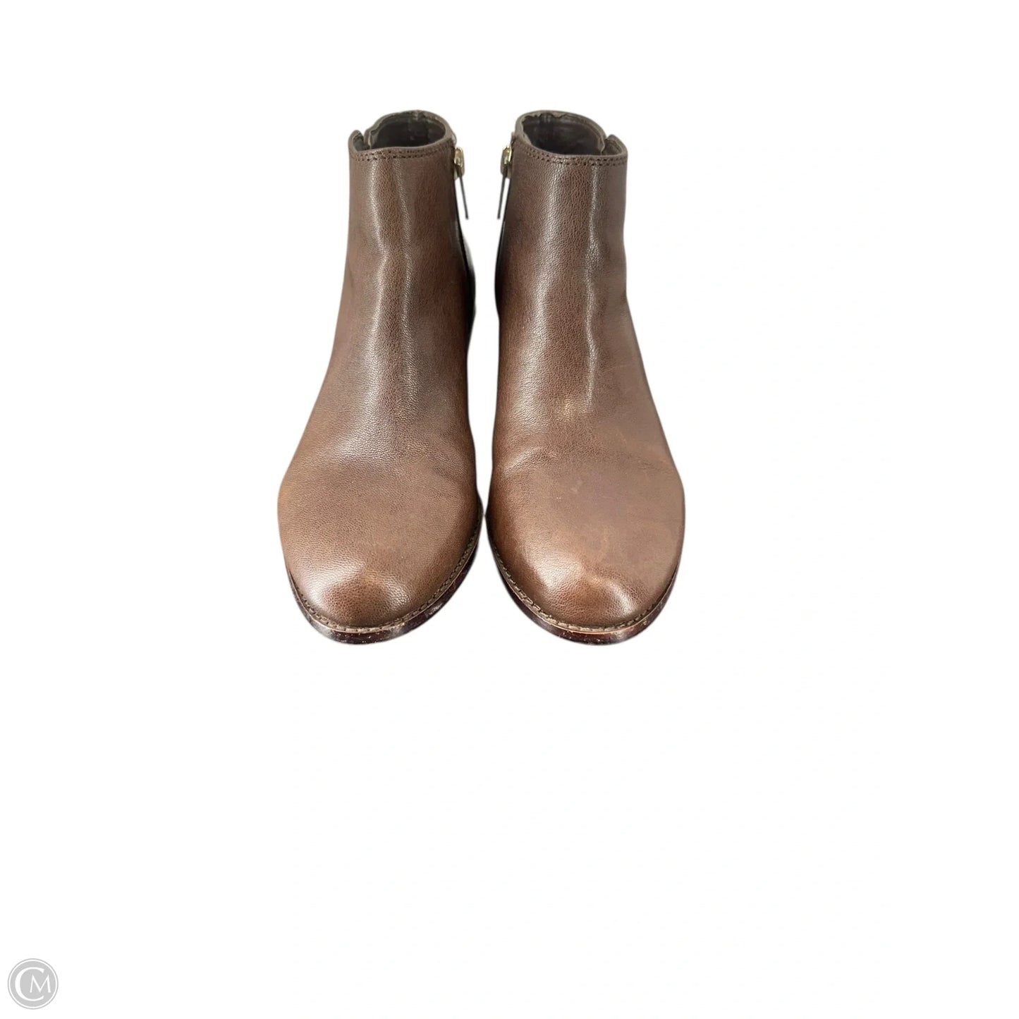 Boots Ankle Heels By Antonio Melani In Brown, Size: 5.5