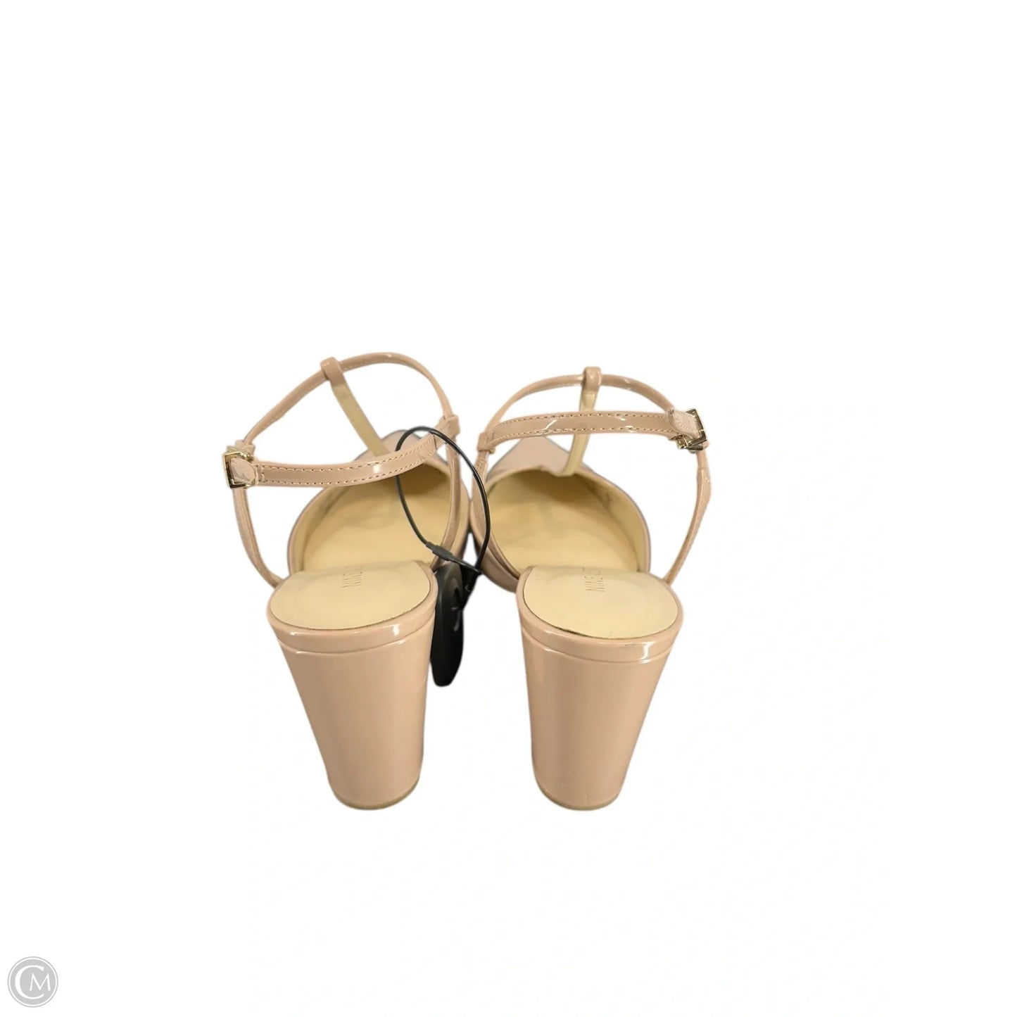 Shoes Heels Block By Nine West In Tan, Size: 9.5