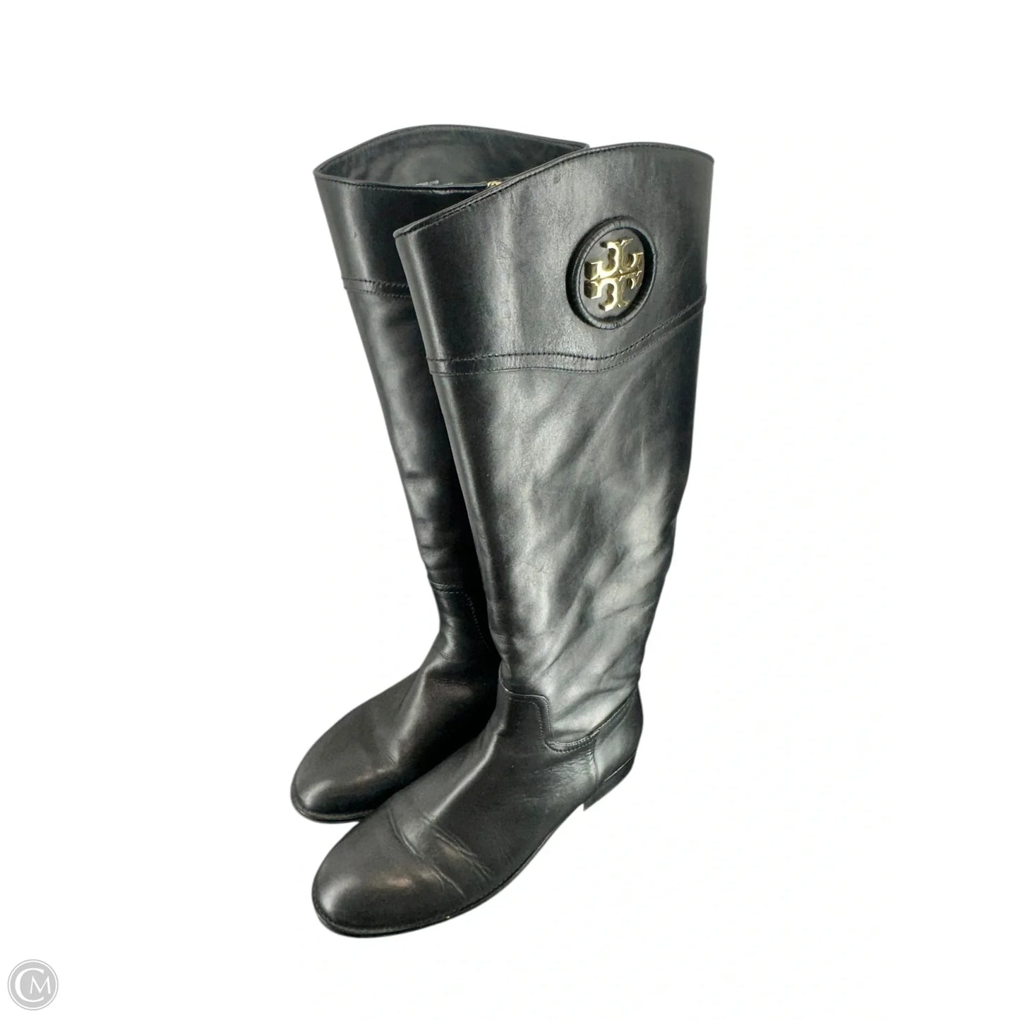 Boots Designer By Tory Burch In Black, Size: 10.5