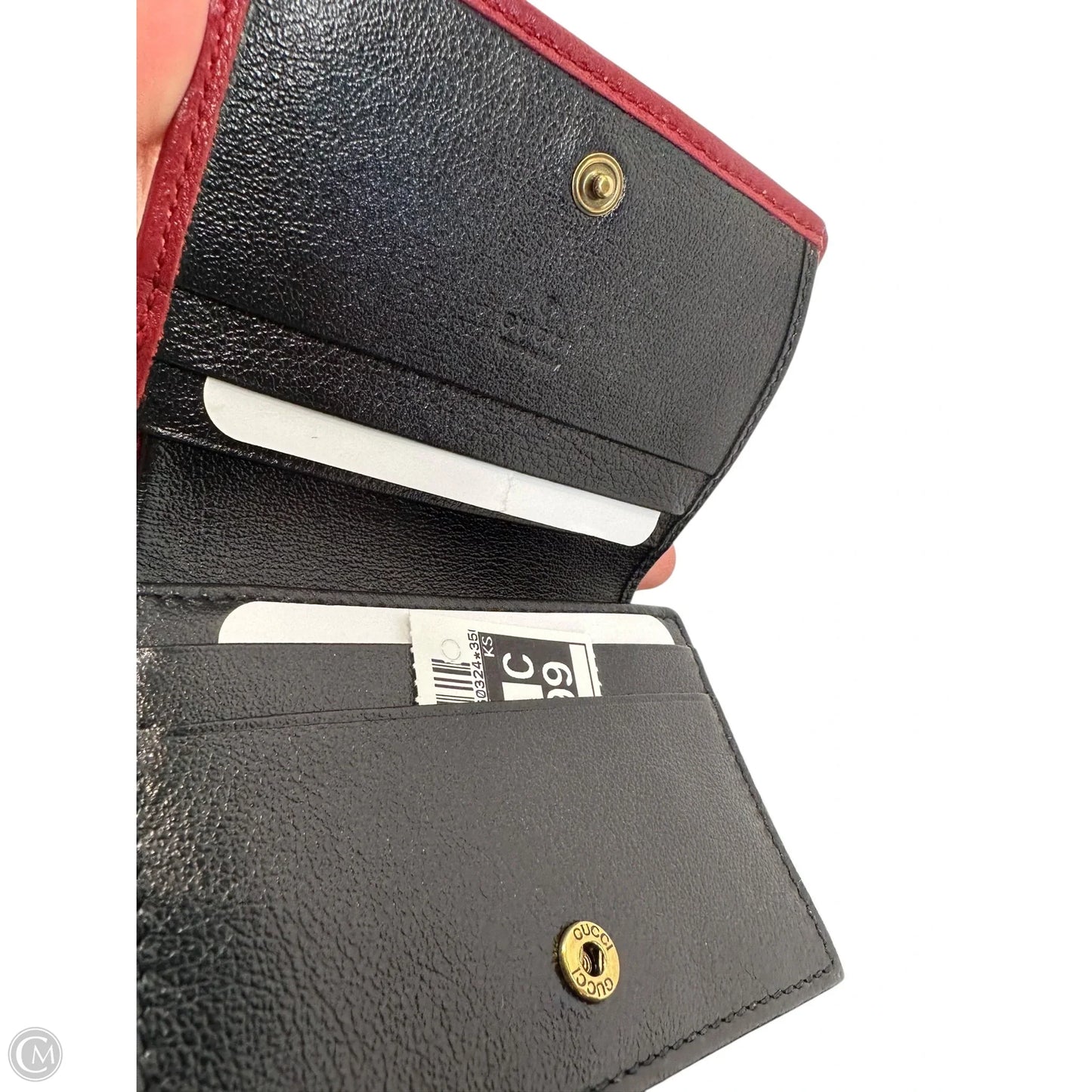 Wallet Luxury Designer By Gucci, Size: Small
