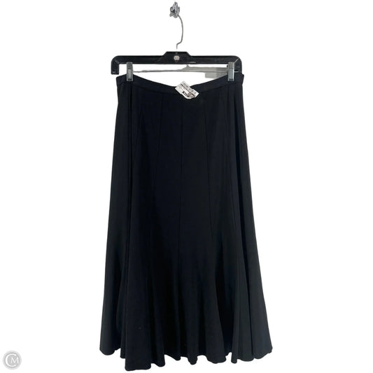 Skirt Midi By Clothes Mentor In Black, Size: L