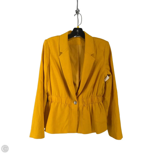 Blazer By White House Black Market In Yellow, Size: 6