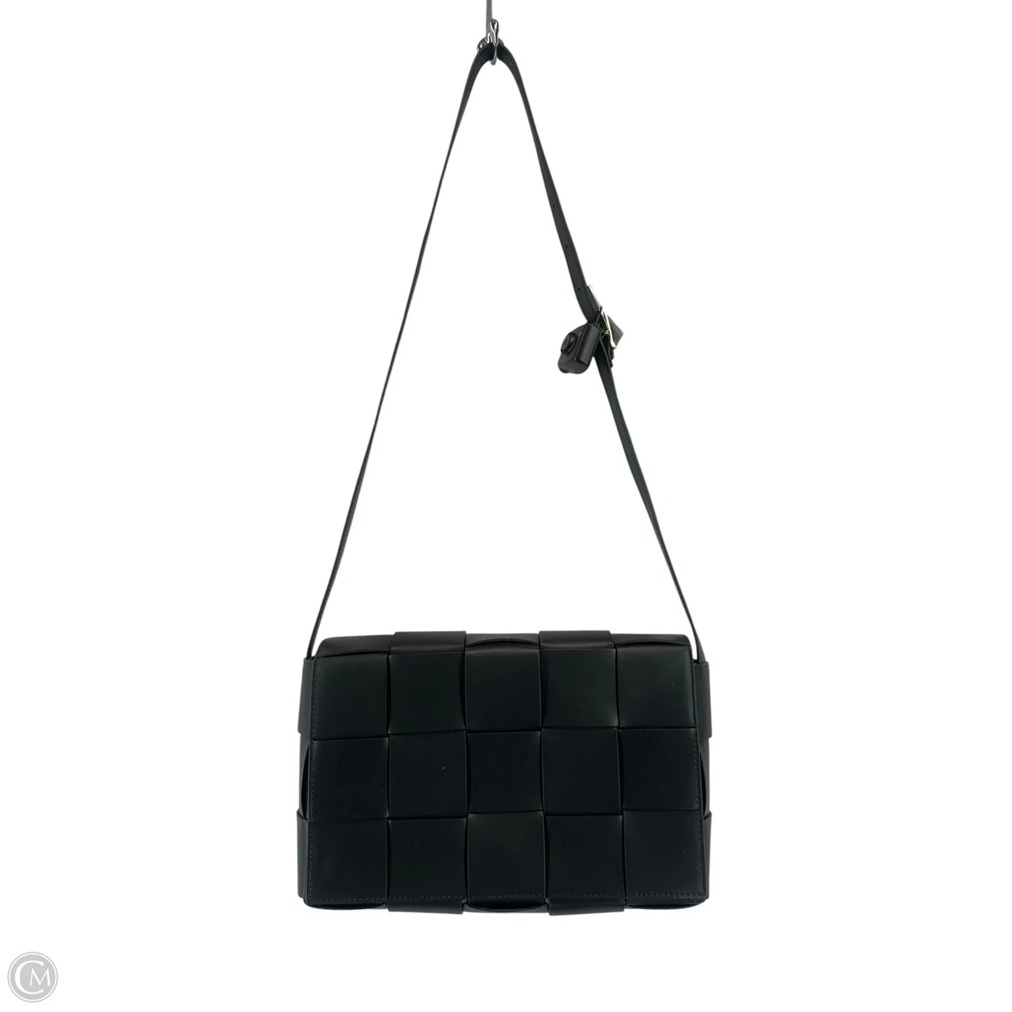 Handbag Leather By Clothes Mentor, Size: Medium