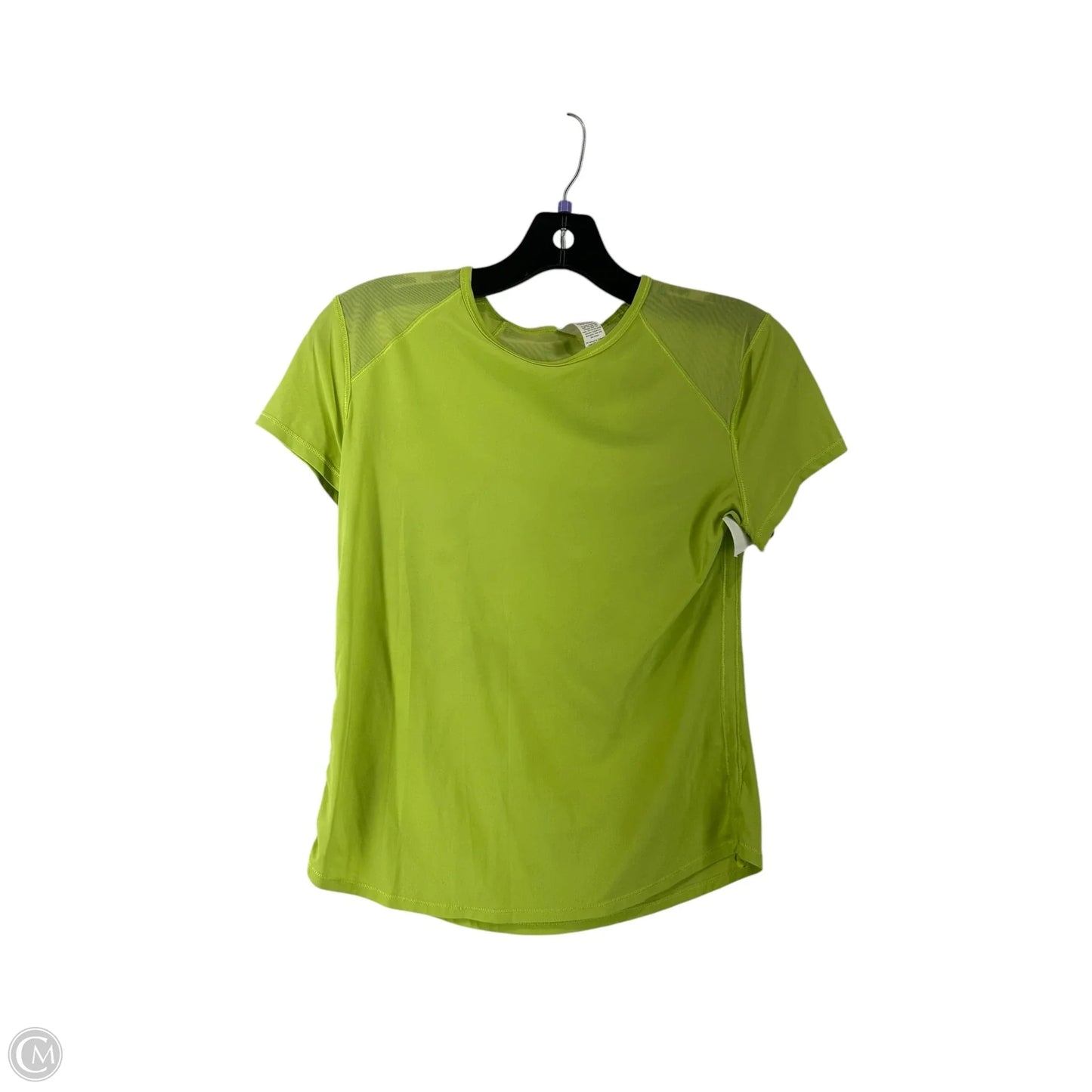 Athletic Top Long Sleeve Crewneck By Lululemon In Green, Size: 10