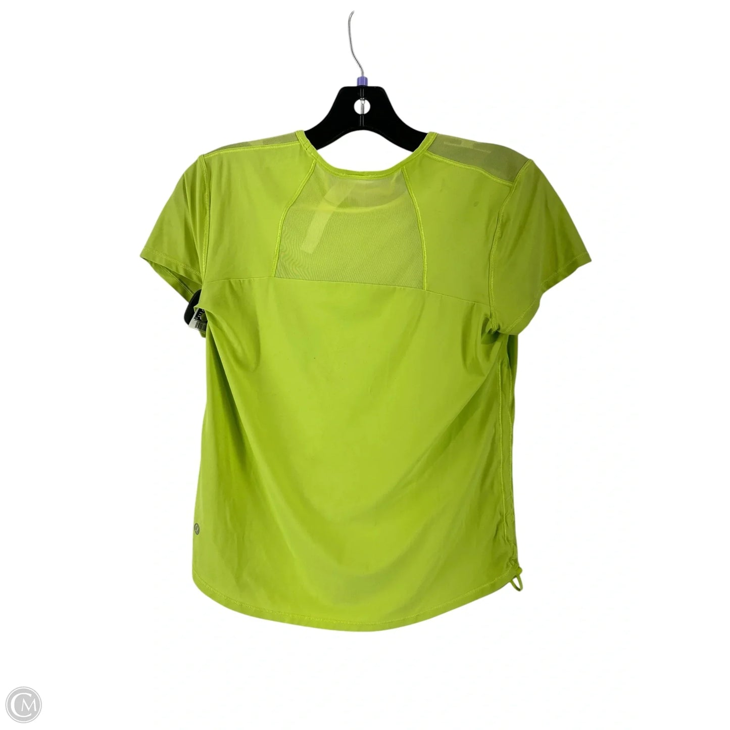 Athletic Top Long Sleeve Crewneck By Lululemon In Green, Size: 10