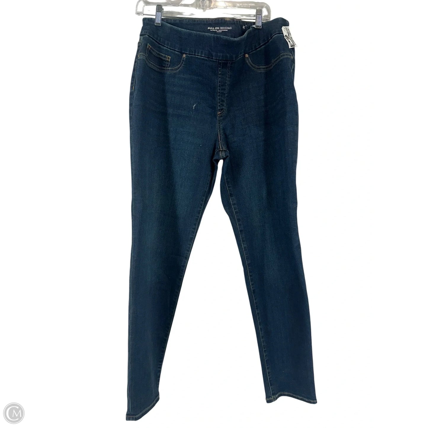 Jeans Jeggings By Chicos In Blue Denim, Size: 12