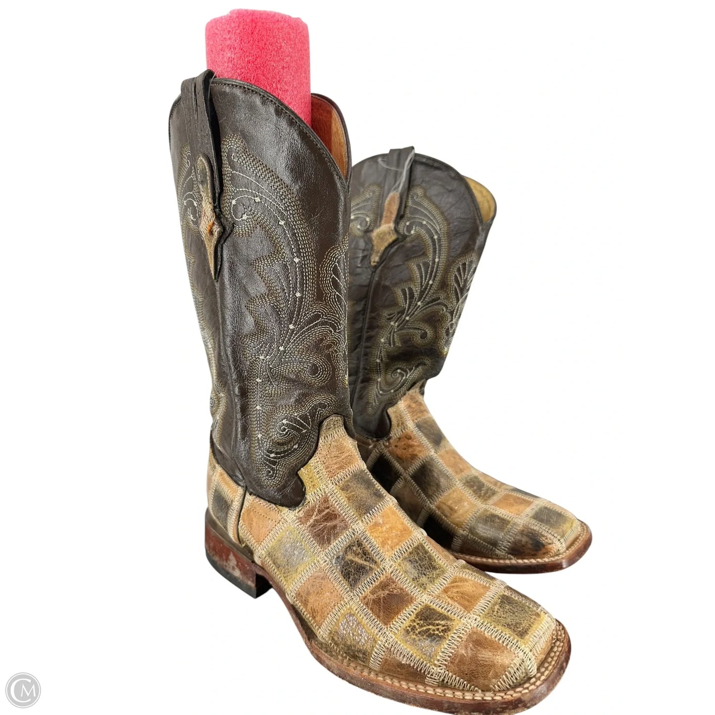 Boots Western By Clothes Mentor In Brown, Size: 9