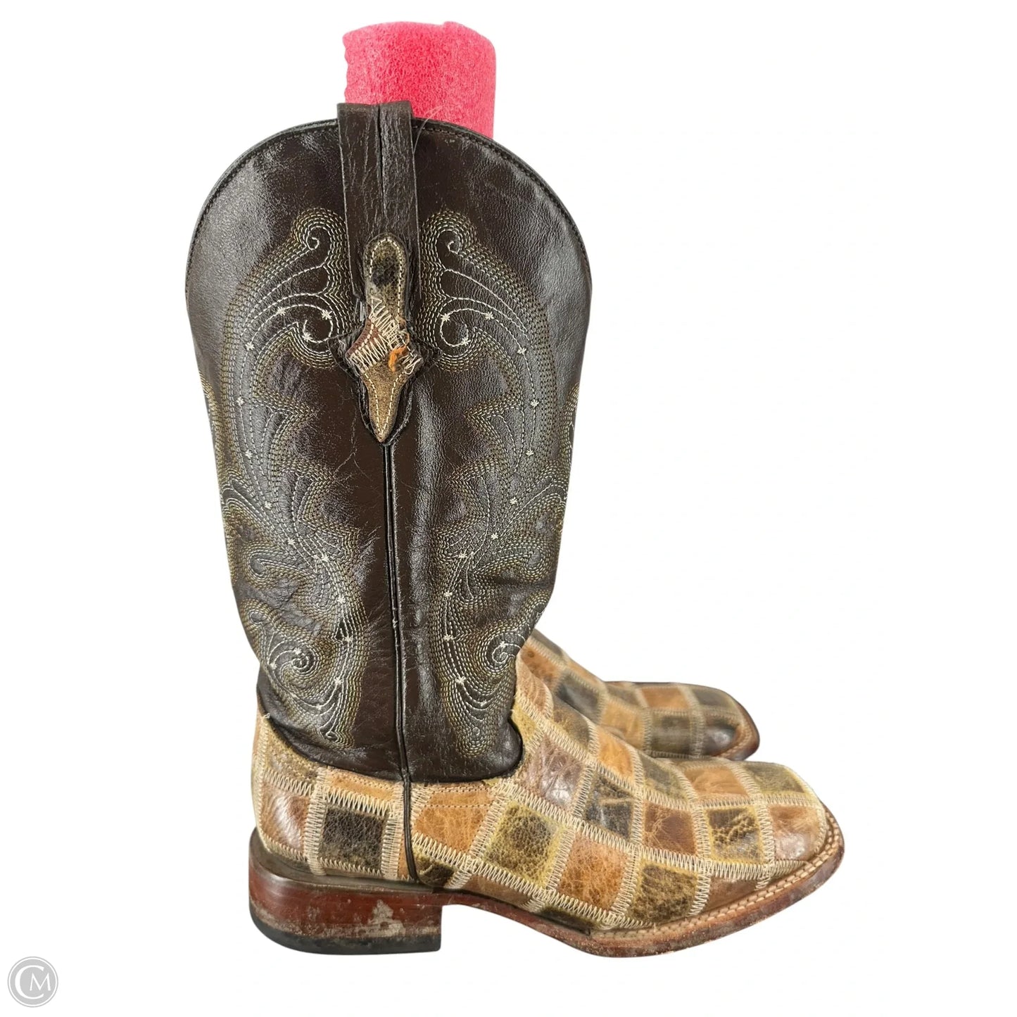 Boots Western By Clothes Mentor In Brown, Size: 9