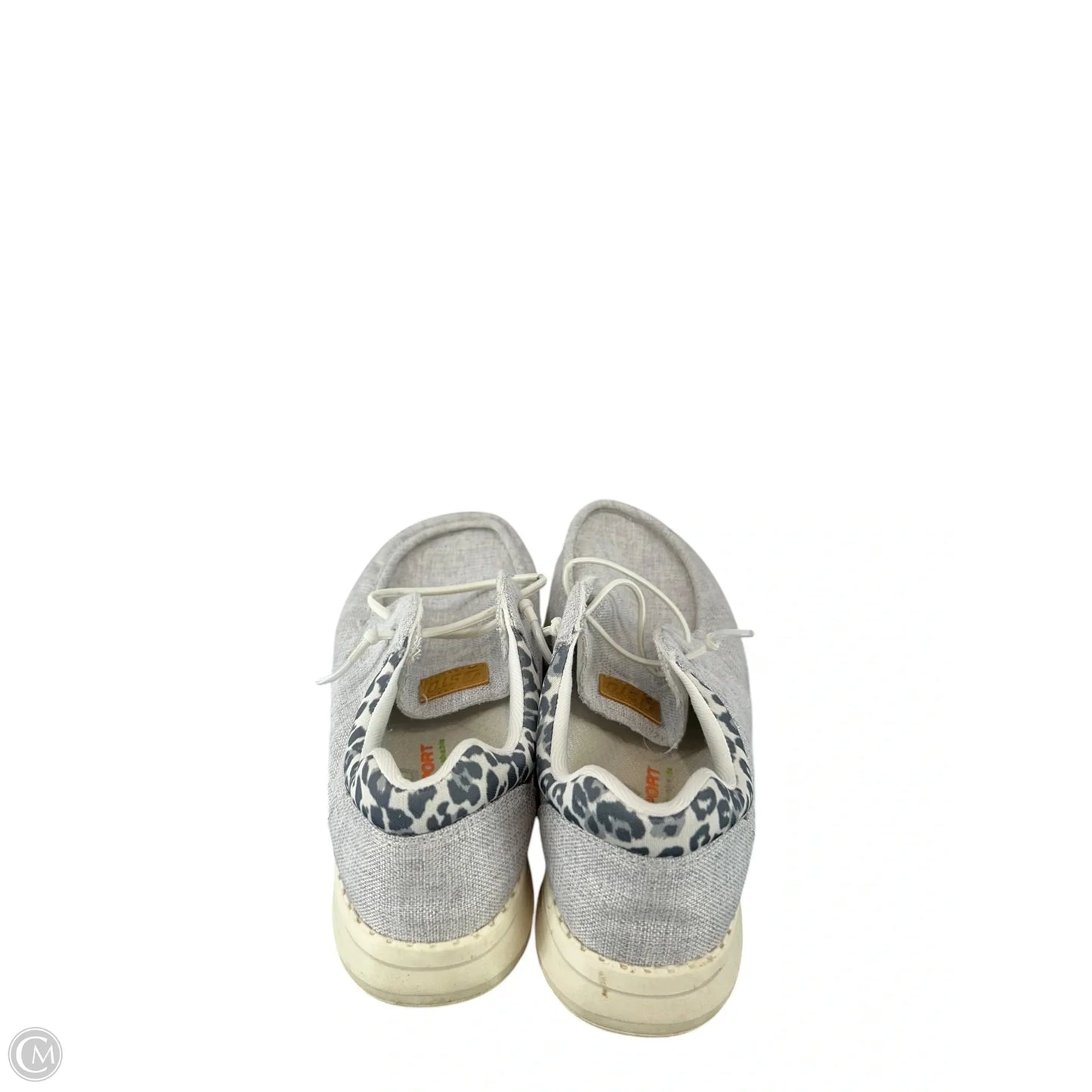 Shoes Flats By Cmf In Grey, Size: 7