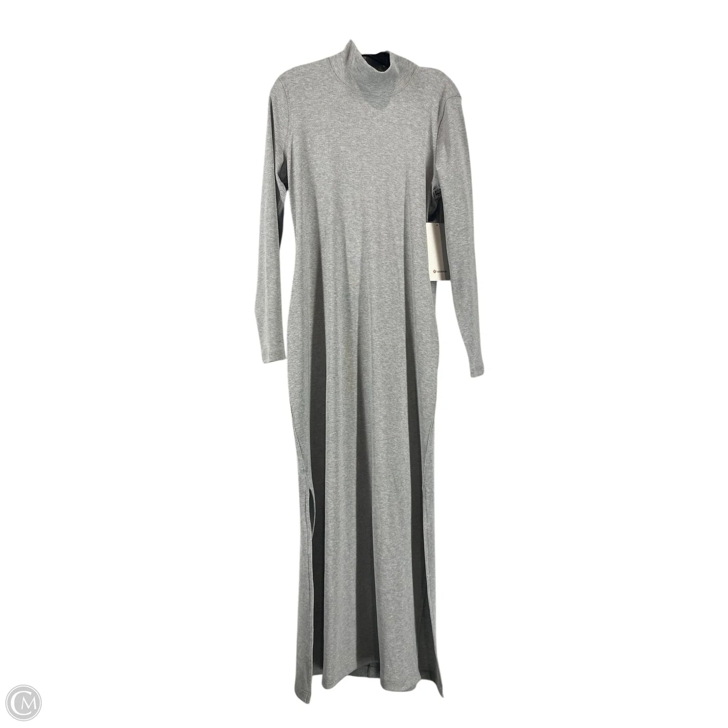 Dress Casual Maxi By Lululemon In Grey, Size: 12