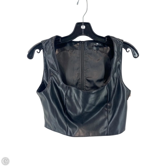 Top Sleeveless By 7 For All Mankind In Black, Size: Xs