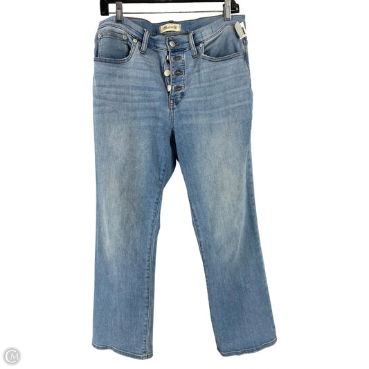 Jeans Boot Cut By Madewell In Blue Denim, Size: 8